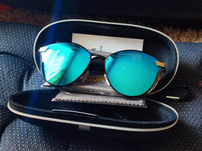 Lunettes de soleil polarisées de luxe pour les  femmes.