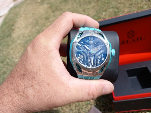 Montre Mécanique existent pour Hommes Design Seton Tourbillon.