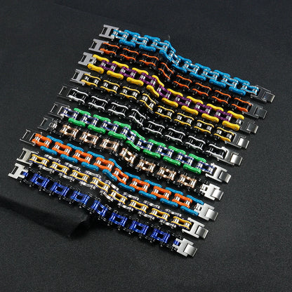 Bracelet élégant chaîne luxure pour homme et femme.