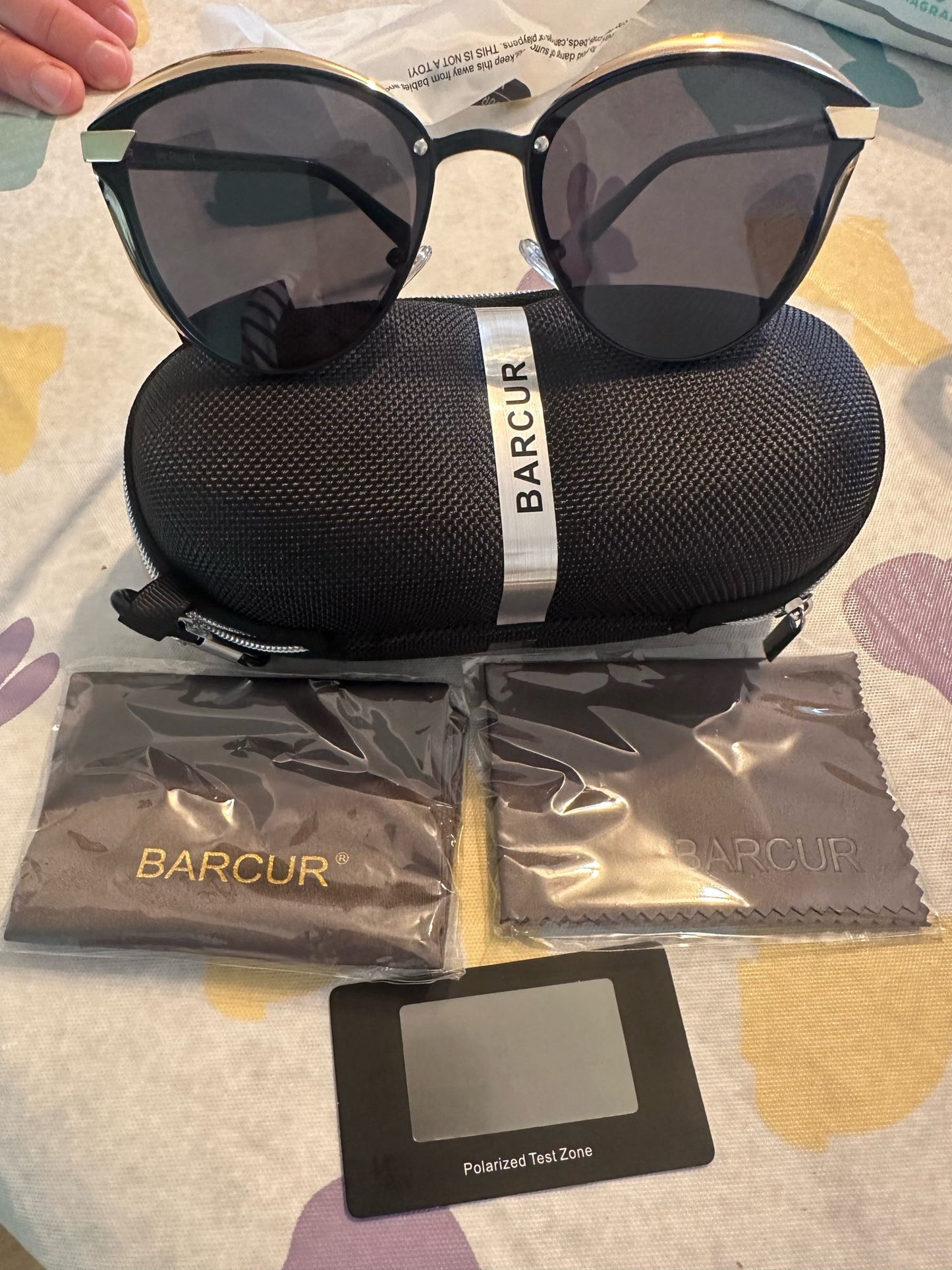 Lunettes de soleil polarisées de luxe pour les  femmes.
