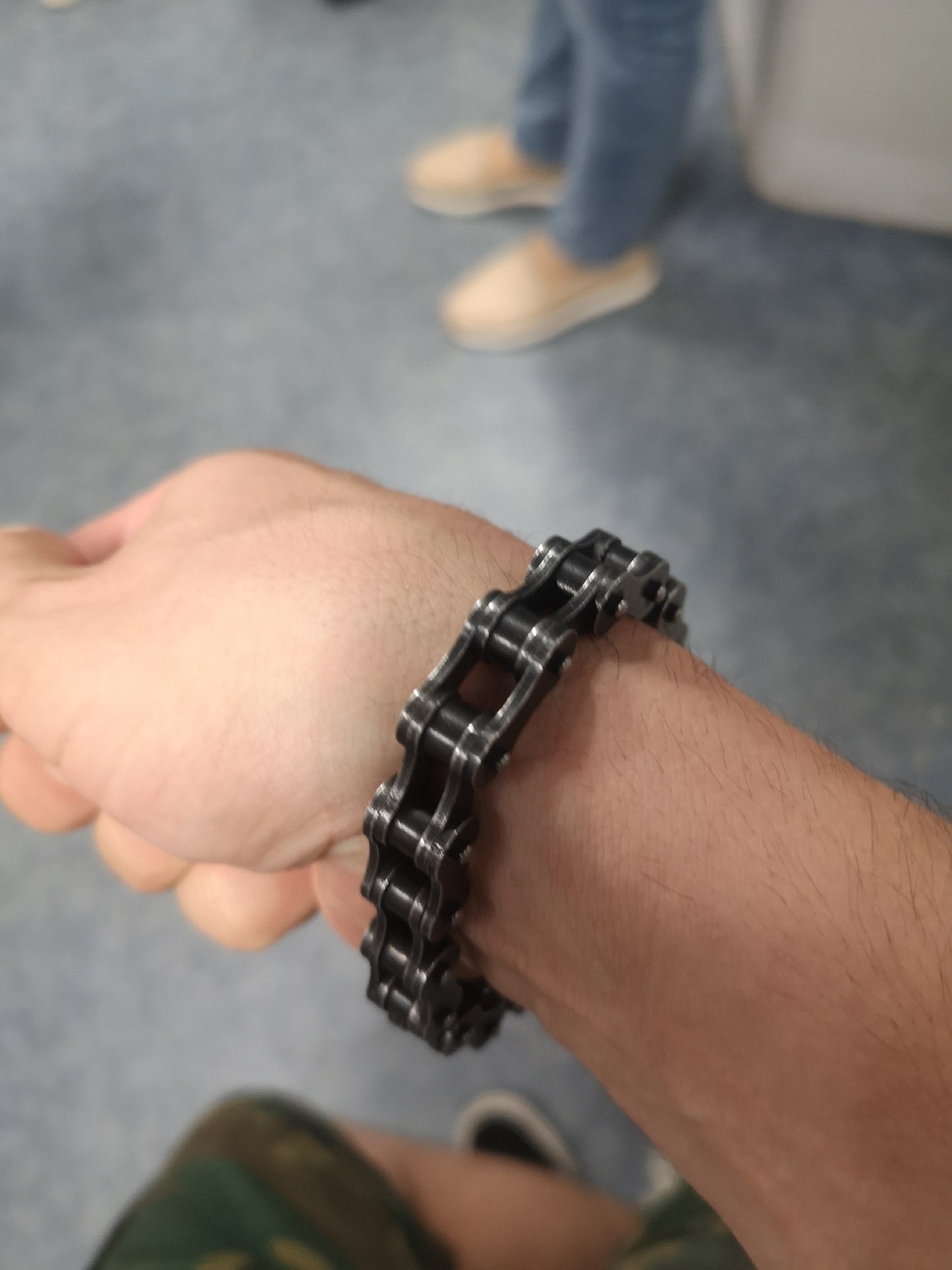 Bracelet vintage pour hommes bijoux à main.