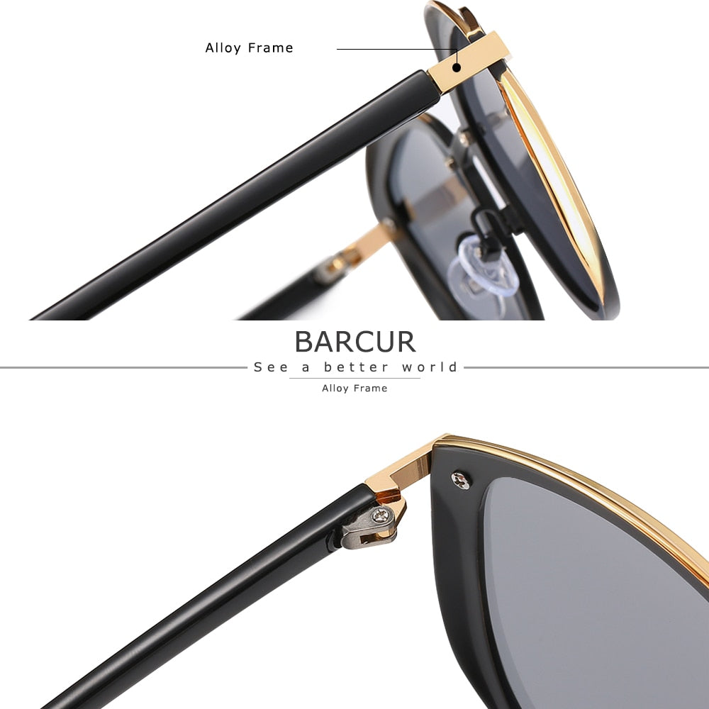 Lunettes de soleil polarisées de luxe pour les  femmes.