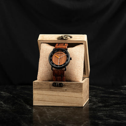 Montre en bois pour hommes et femmes luxe haut qualité.