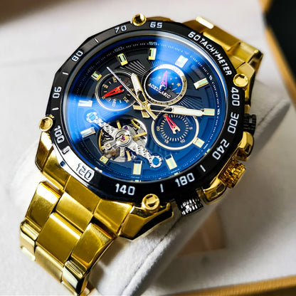 Montre mécanique automatique pour hommes remontage automatique.