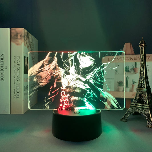 Lampe à LED 3D décoration de chambre.