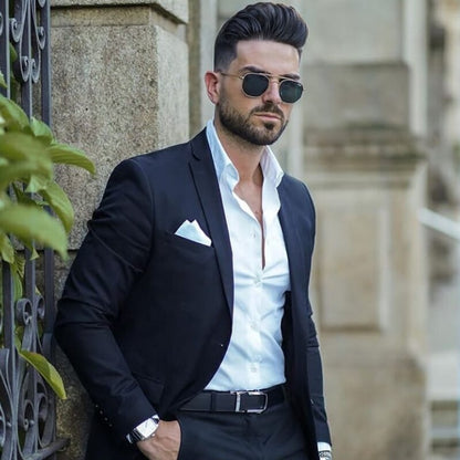 costumes de luxes 2 pièces pour hommes blazer et pantalon.