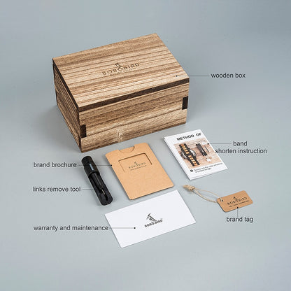 montre mécanique en bois pour hommes grande marque de luxe.