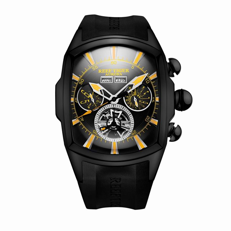 Montres homme luxe de Styliste, avec Tourbillon, Acier Inoxydable.