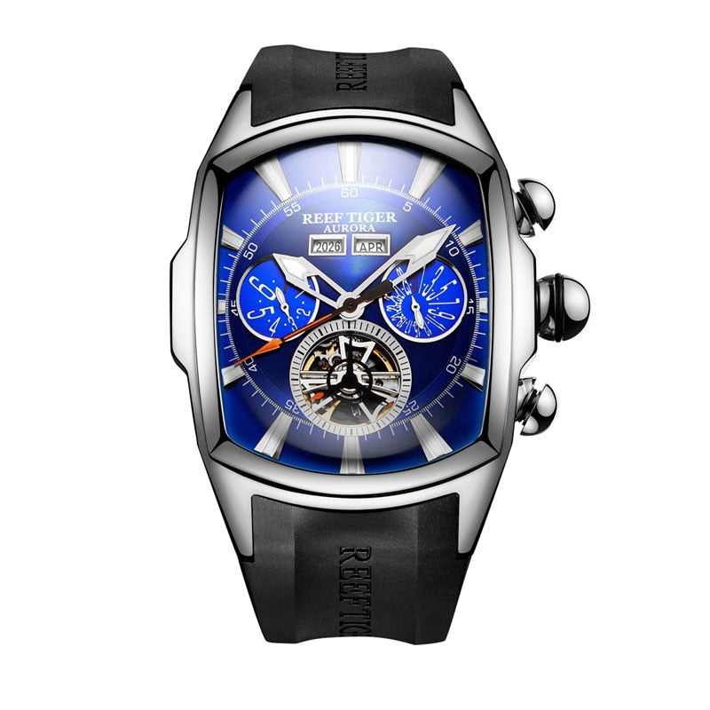 Montres homme luxe de Styliste, avec Tourbillon, Acier Inoxydable.
