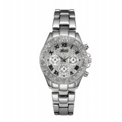 Montre luxe élégante pour femme avec chiffres romains .