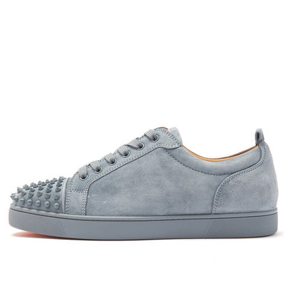 Chaussures Décontractées en Daim Gris pour Homme.