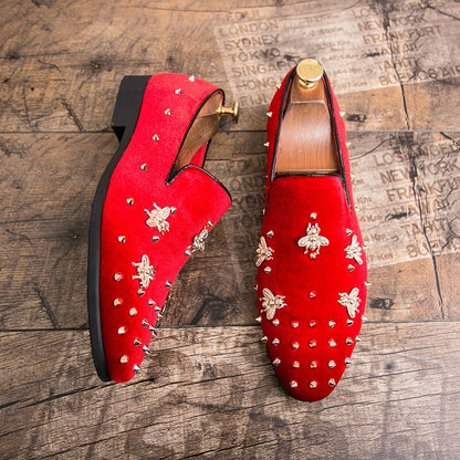 Chaussures hommes Quaoar mocassins, haut et métal ortei .