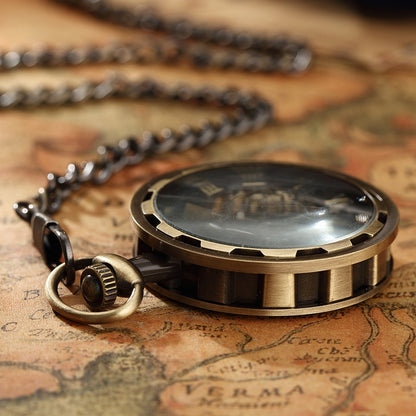 Montre de Poche Mécanique pour Homme, Modules Antiques.