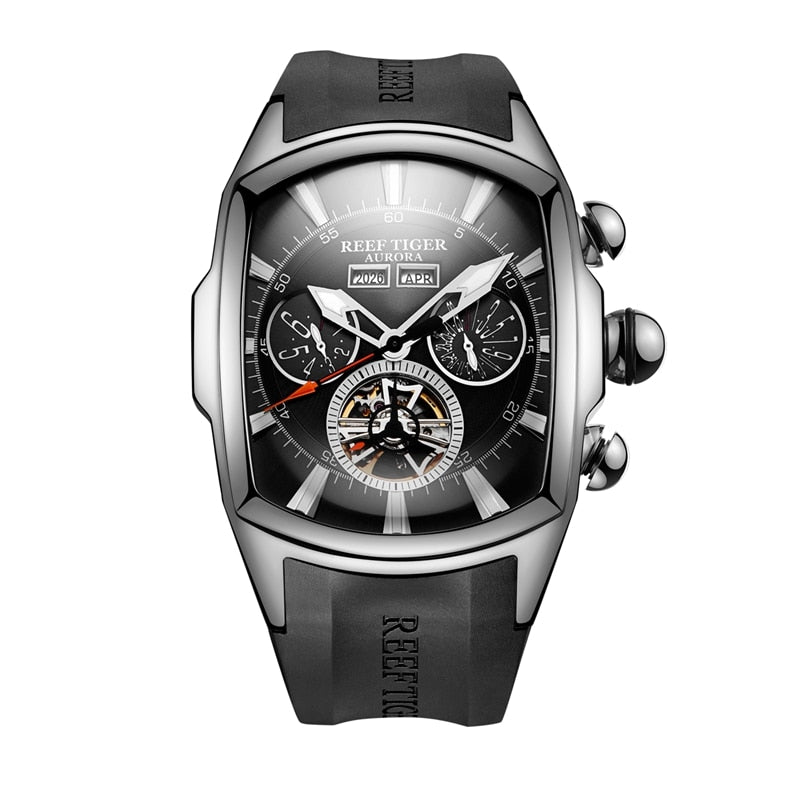 Montres homme luxe de Styliste, avec Tourbillon, Acier Inoxydable.