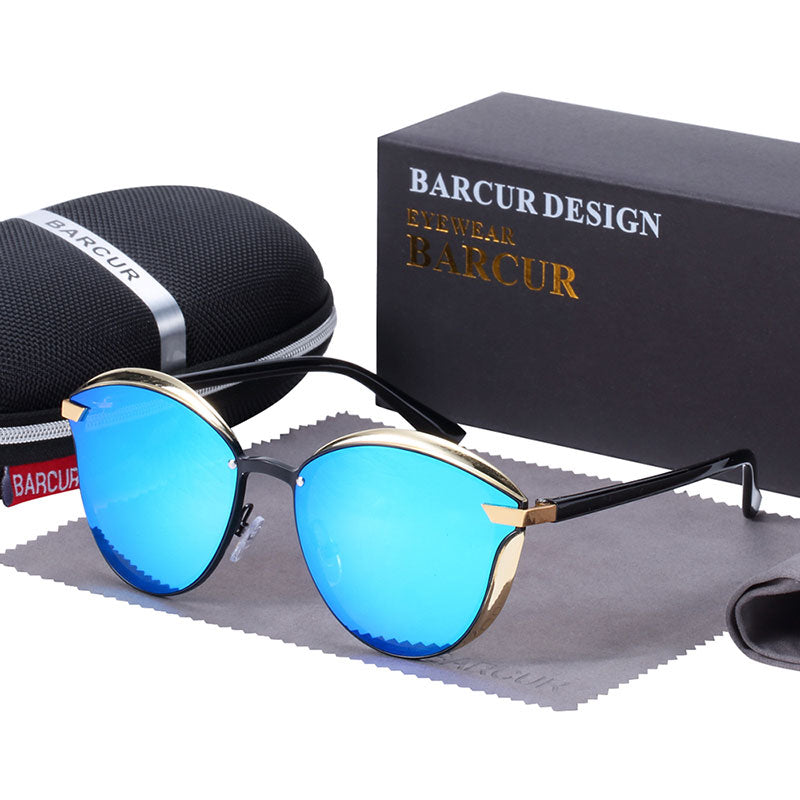 Lunettes de soleil polarisées de luxe pour les  femmes.