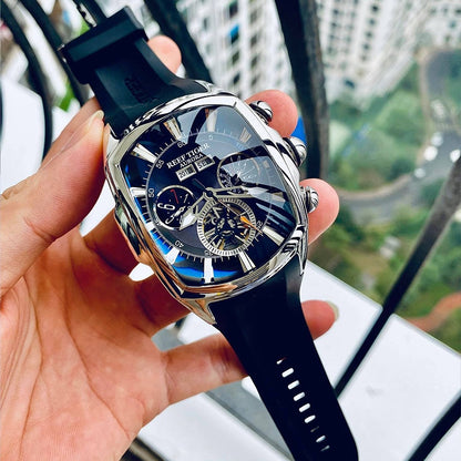 Montres homme luxe de Styliste, avec Tourbillon, Acier Inoxydable.
