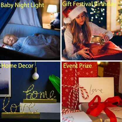 Lampe à LED 3D avec et sans télécommande.