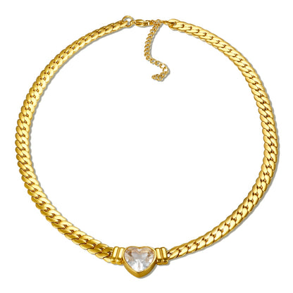 Ensemble de bijoux luxe plaqué or étanche.