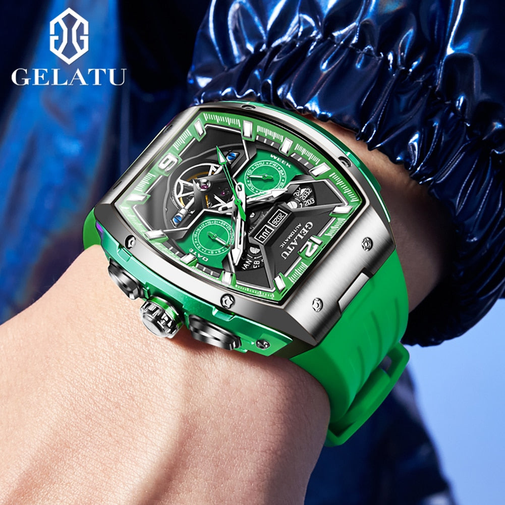 Montre de luxe multifonction pour hommes tourbillon existent.