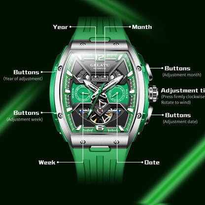 Montre de luxe multifonction pour hommes tourbillon existent.