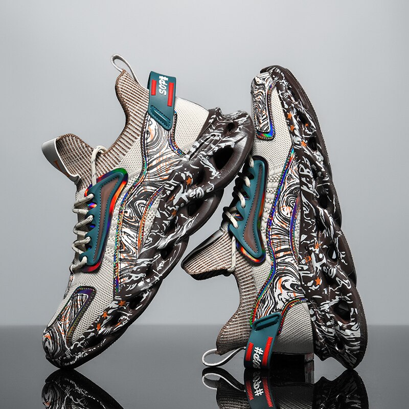 chaussure homme basket homme Chaussures de course respirantes.