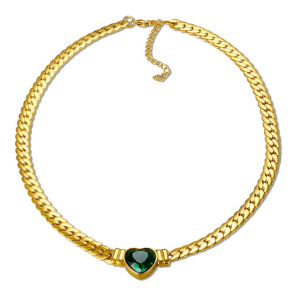 Ensemble de bijoux luxe plaqué or étanche.