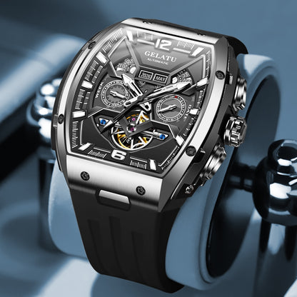 Montre de luxe multifonction pour hommes tourbillon existent.