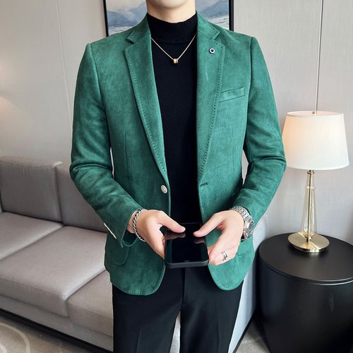 Veste en peau de cerf pour hommes.