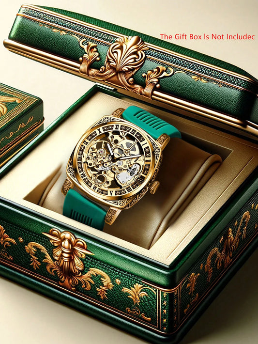 Montre mécanique auto élégance pour homme.