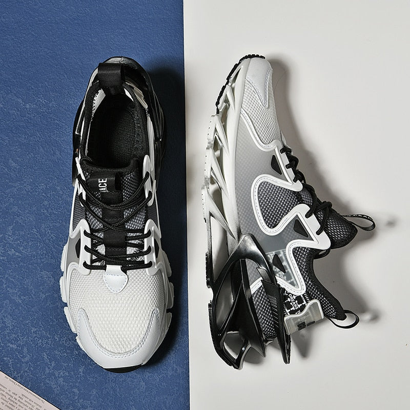 Chaussure basket pour hommes, chaussures de course respirantes, décontractées.