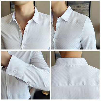 Chemise élégante luxe pour hommes.
