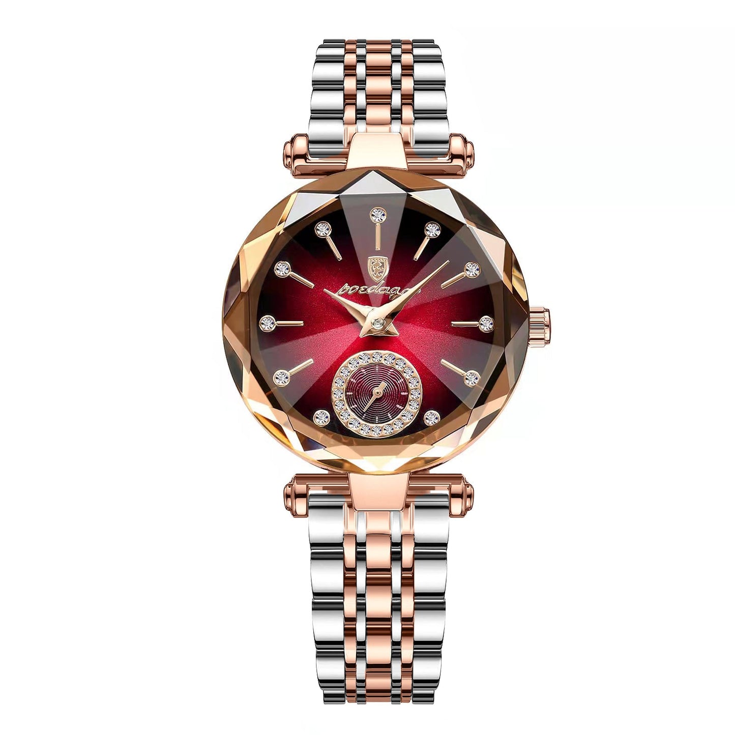Montre bracelet de Luxe en Acier Inoxydable pour Femmes.