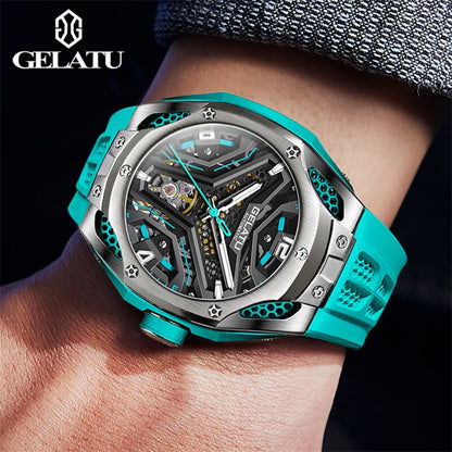 Montre Mécanique existent pour Hommes Design Seton Tourbillon.