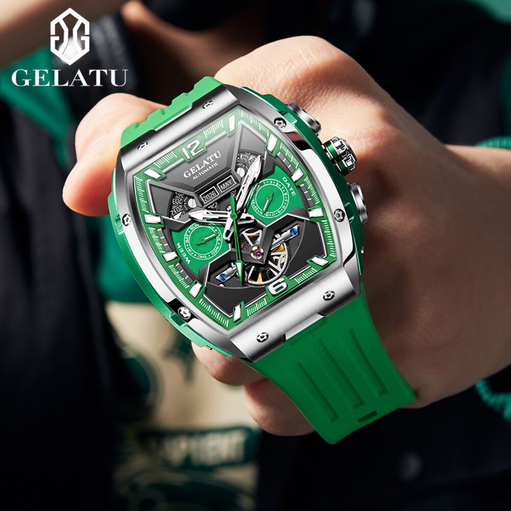 Montre de luxe multifonction pour hommes tourbillon existent.