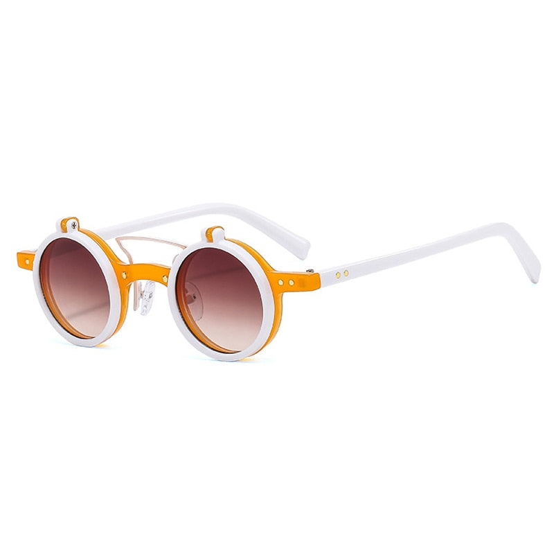 lunettes de soleil rondes pour femmes et hommes mode populaire.