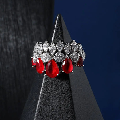 Ensembles de bijoux luxure élégants avec pierre Zircon.