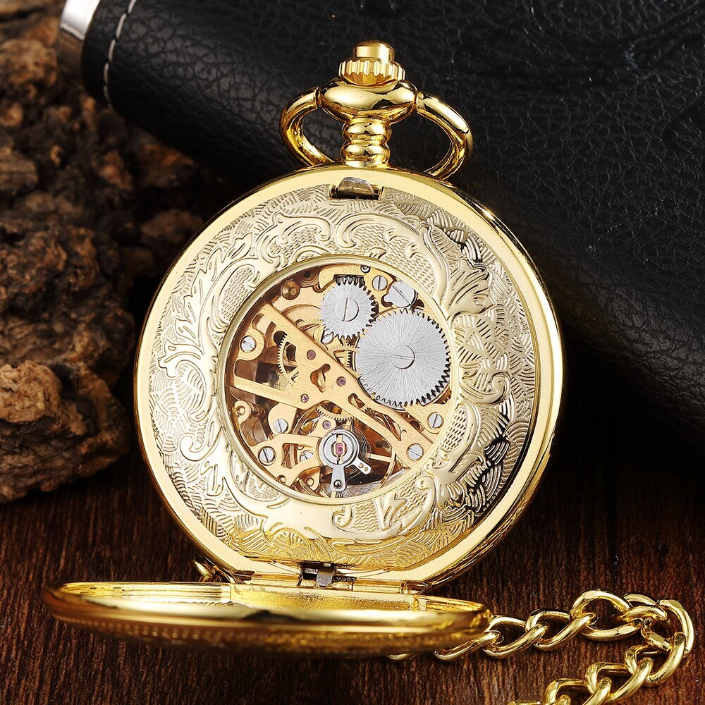 Montre De Poche mécanique Vintage Double Côté.