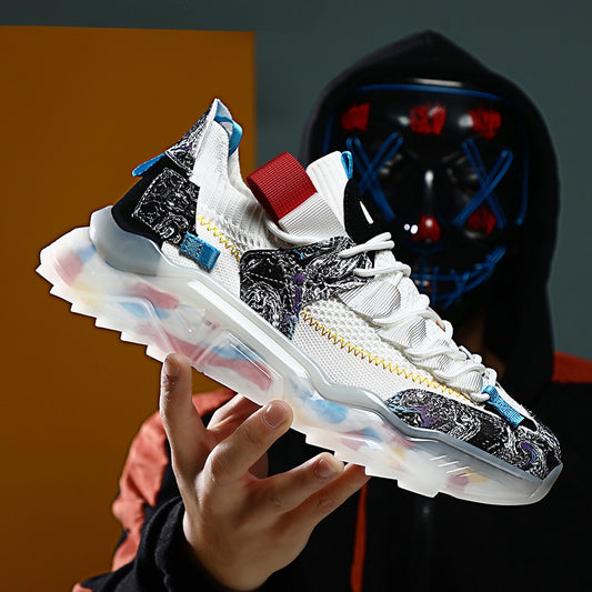 chaussures baskets pour hommes de course respirantes.