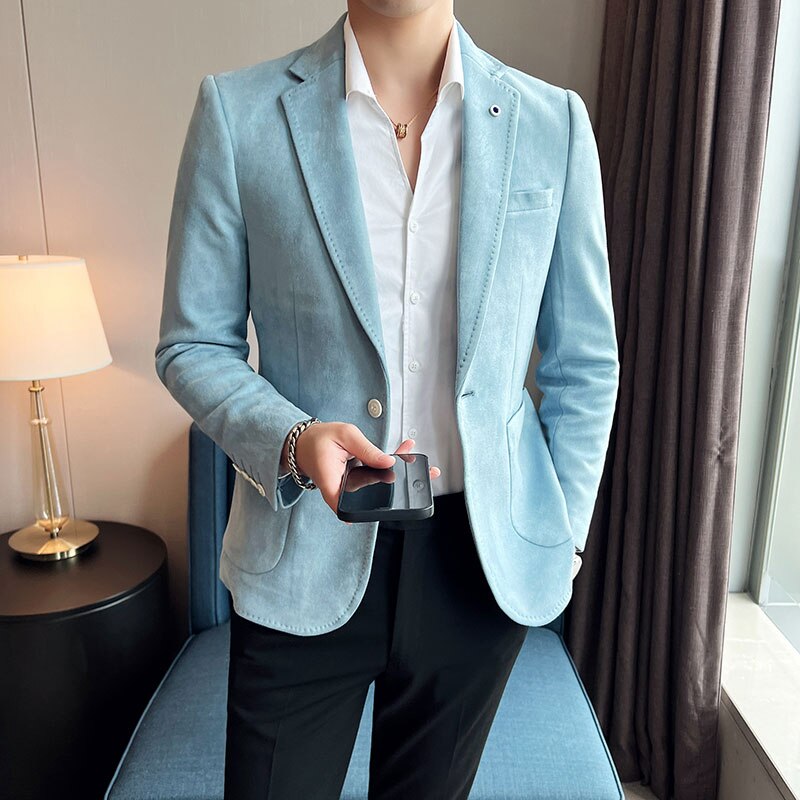 Veste en peau de cerf pour hommes.