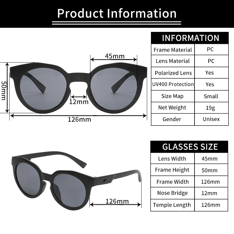 Lunettes de soleil classiques pour enfants protection solaire.