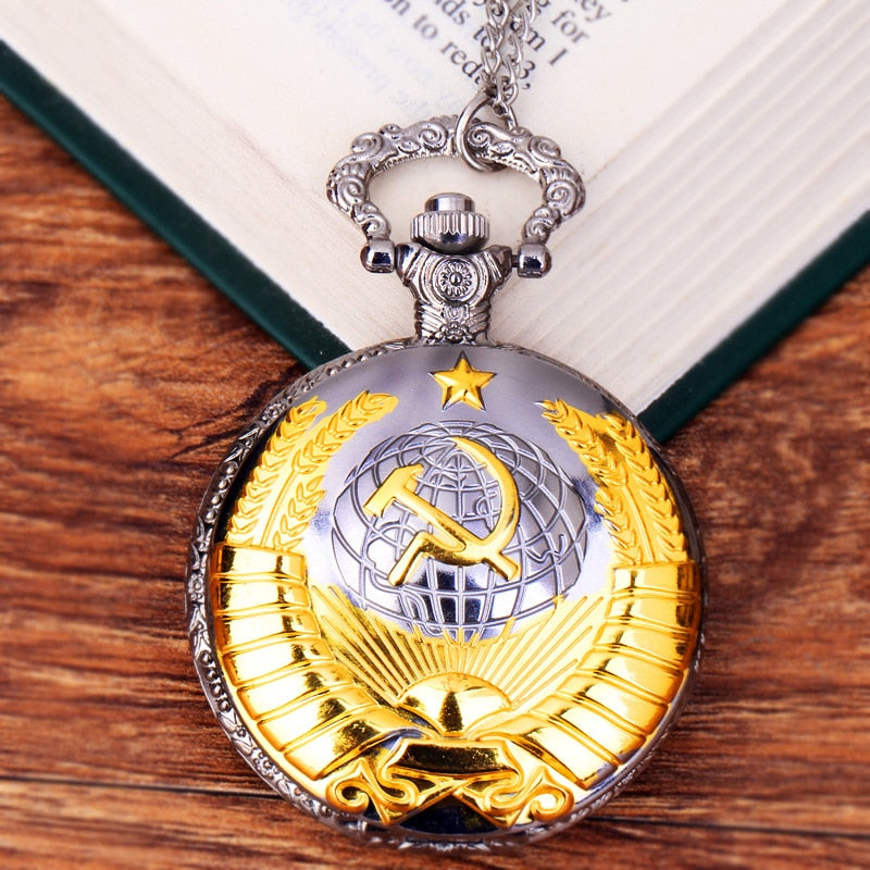 Montre de poche Insignes soviétiques luxe.
