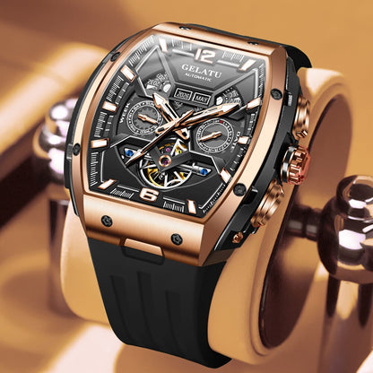 Montre de luxe multifonction pour hommes tourbillon existent.