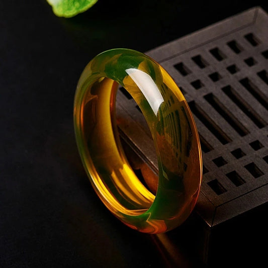 Bracelets d'ambre luxure bleu du Mexique pour femmes et hommes.