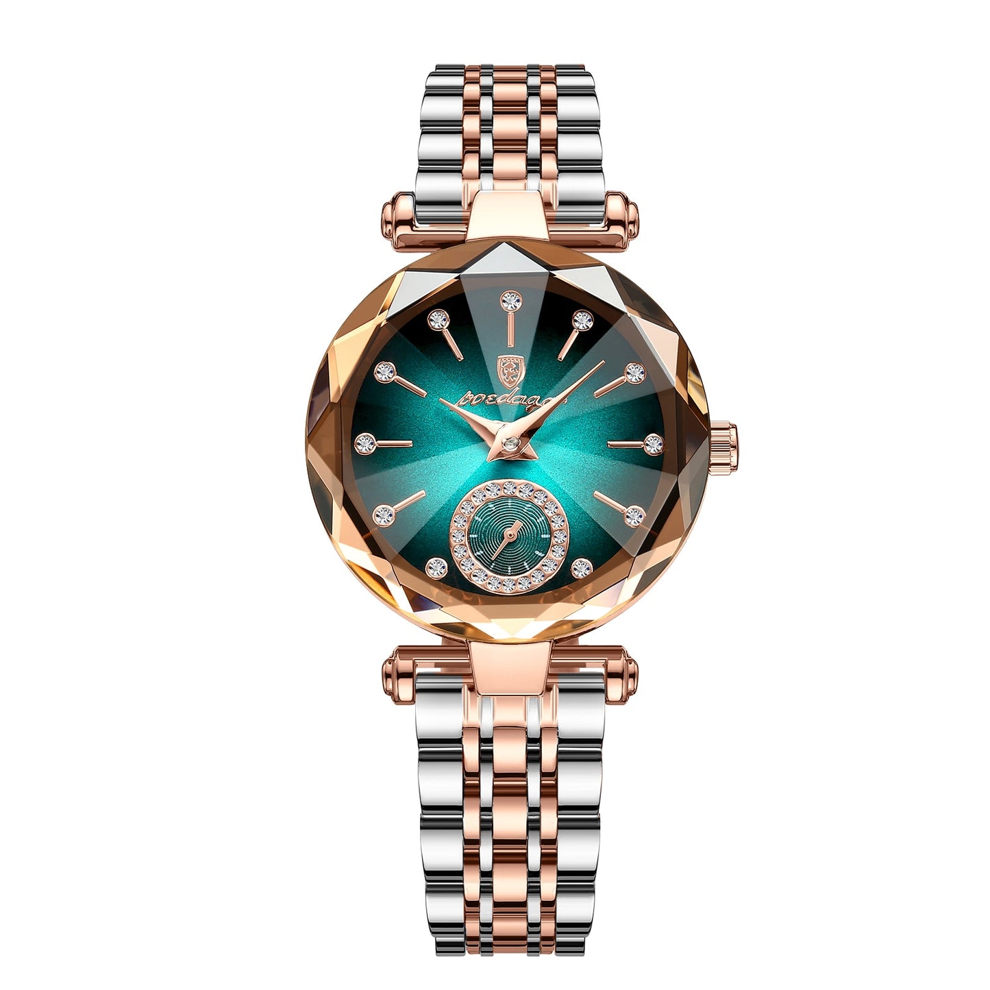 Montre bracelet de Luxe en Acier Inoxydable pour Femmes.
