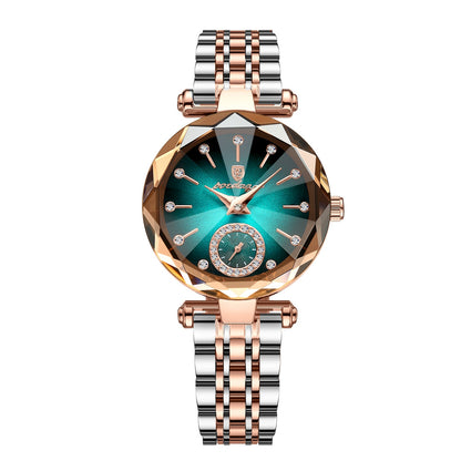 Montre bracelet de Luxe en Acier Inoxydable pour Femmes.