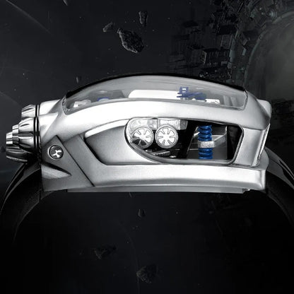 Montre de sport automatique militaire pour hommes marque de luxe étanche mécanique.