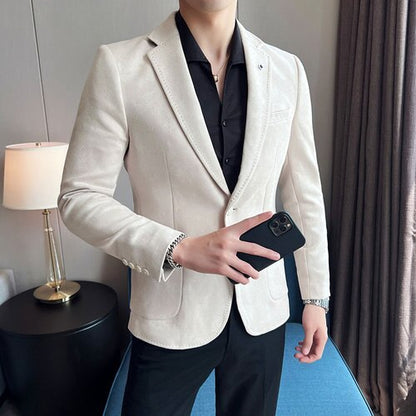 Veste en peau de cerf pour hommes.