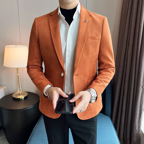 Veste en peau de cerf pour hommes.