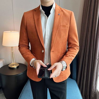 Veste en peau de cerf pour hommes.