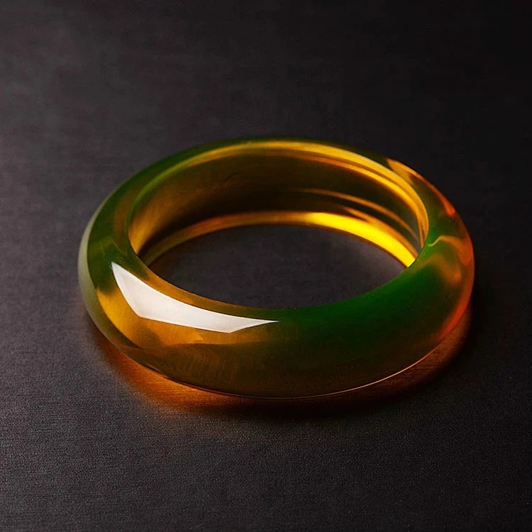 Bracelets d'ambre luxure bleu du Mexique pour femmes et hommes.
